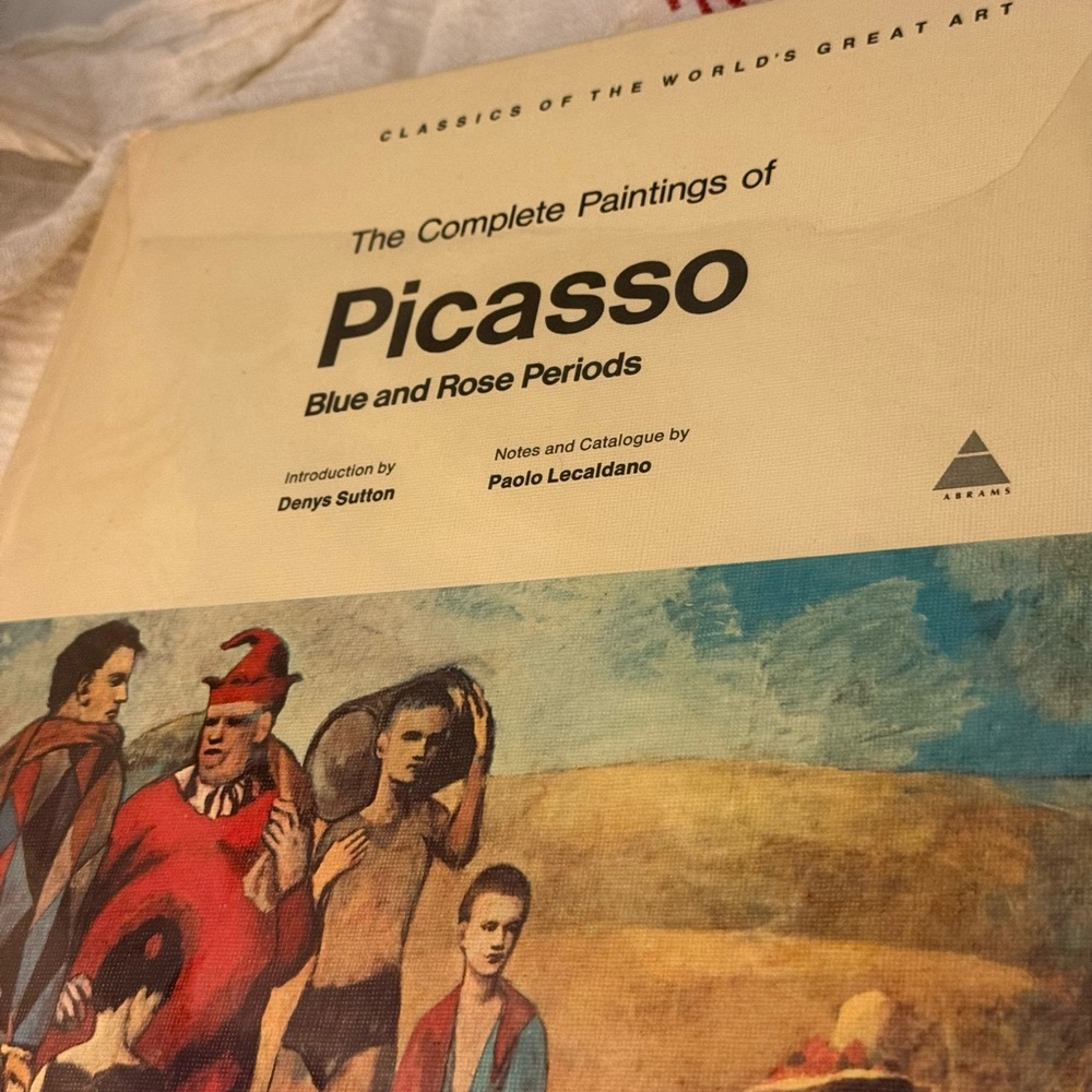 1968 THE COMPLETE PAINTINGS OF PICASSO Blue And Rose Periods - Paolo Lecaldano